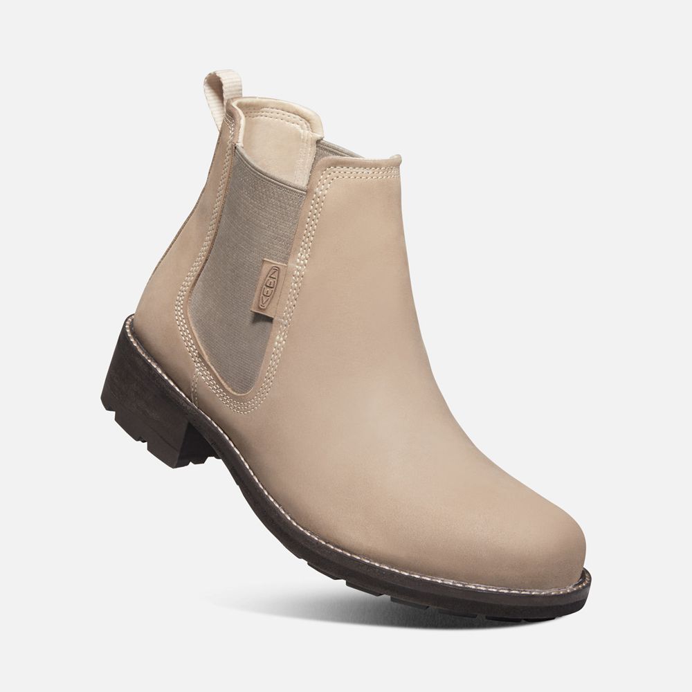 Botas Chelsea Keen Mexico Beige - Mujer Oregon City - QM9721850